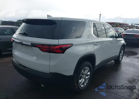 2023 Chevrolet Traverse Fwd Ls from USA, damaged, VIN 1GNERFKW3PJ226884